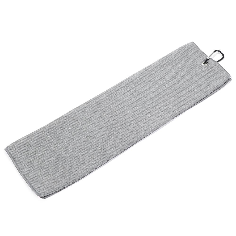 Cotton High Water Absorption Microfiber With Carabiner Hook Golf Towel Cleans Clubs Cleaning Towels