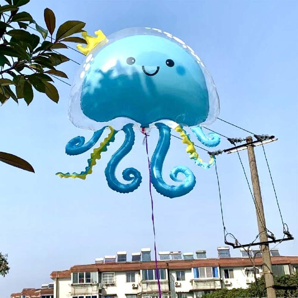 Double-layer Jellyfish Bubble Balloon Cute Birthday Party Decor  Baby Shower