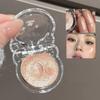 Bronze Golden Highlighter Powder Contouring Plate Three-Dimensional Powder Monochrome Highlight Z2P5
