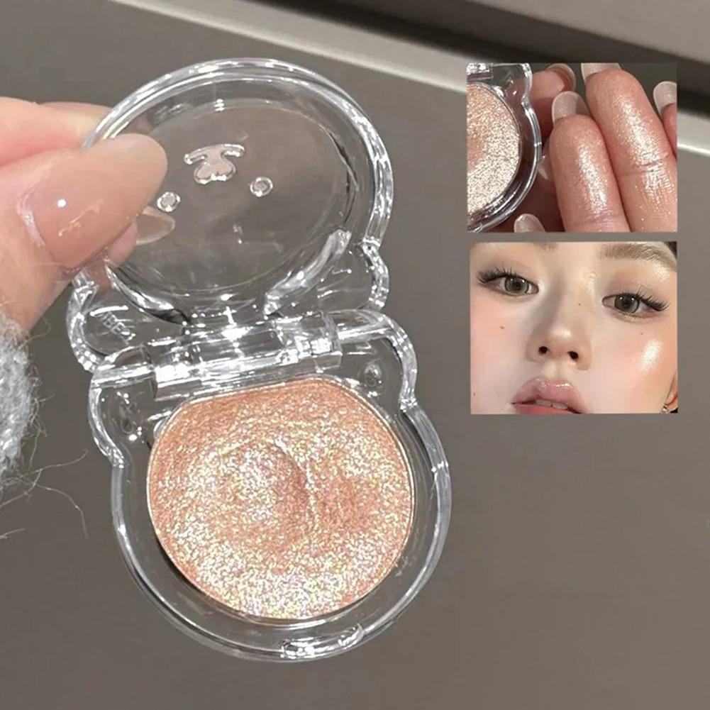 Bronze Golden Highlighter Powder Contouring Plate Three-Dimensional Powder Monochrome Highlight Z2P5