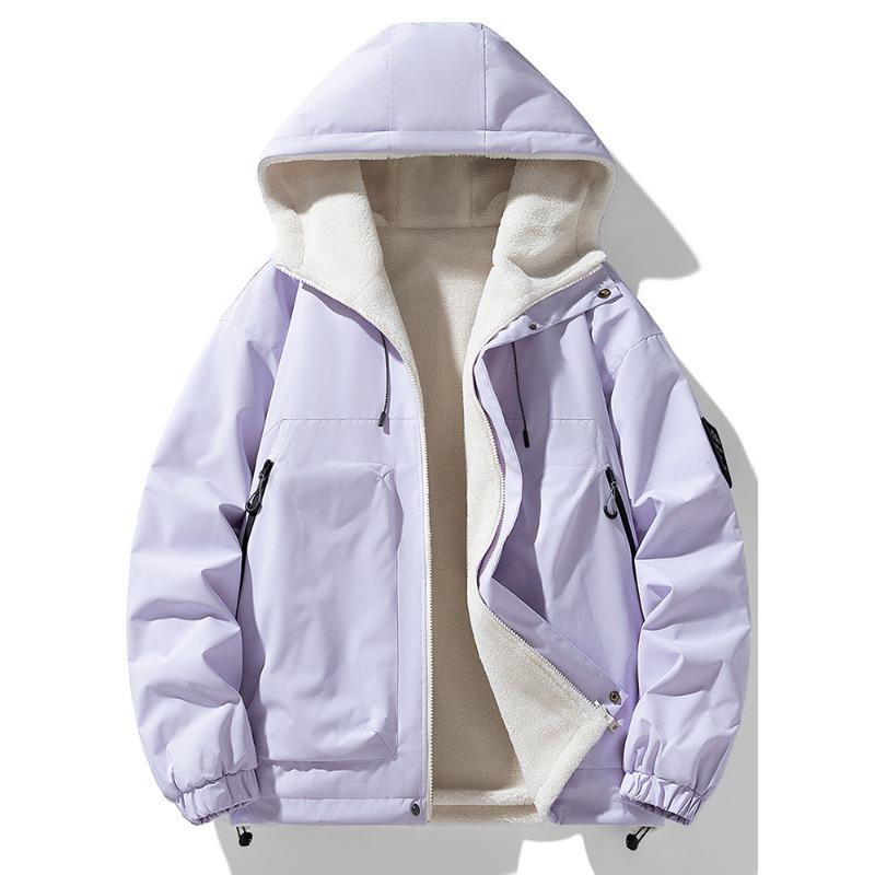 Двусторонняя уличная пуховая куртка с хлопковой подкладкой, куртка-инструмент с капюшоном, мужской трендовый бренд в стиле хай-стрит, куртка с хлопковой подкладкой с зарядкой, зимняя модель
