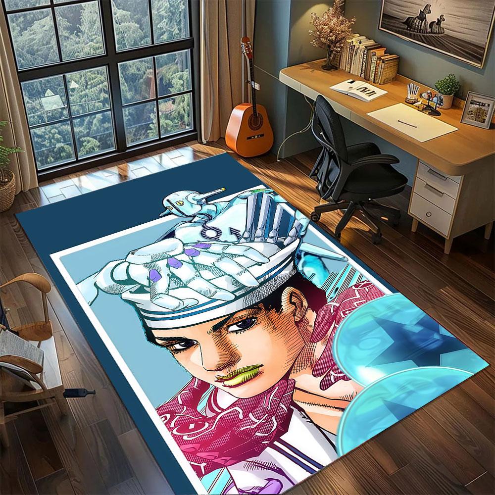 Battle Tendency JoJo Carpet for Living Room Bedroom Home Decor Cool Movie Mat Play Floor Mat