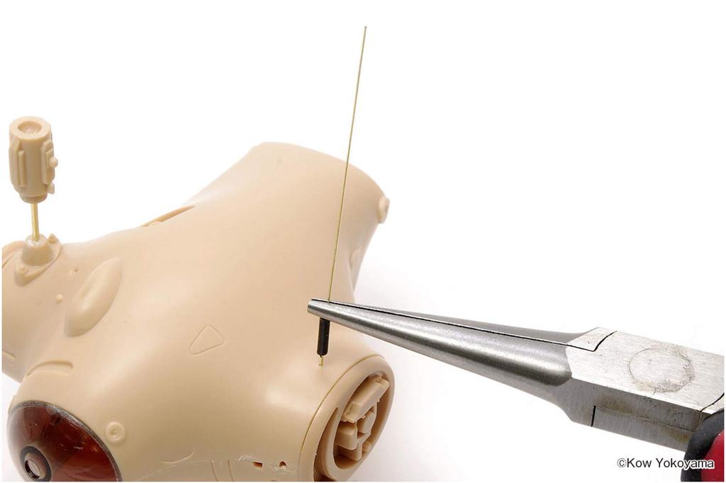 Wave Hobby Tool Series HG Scale Long Nose Pliers Plastic Model Tool HT-288