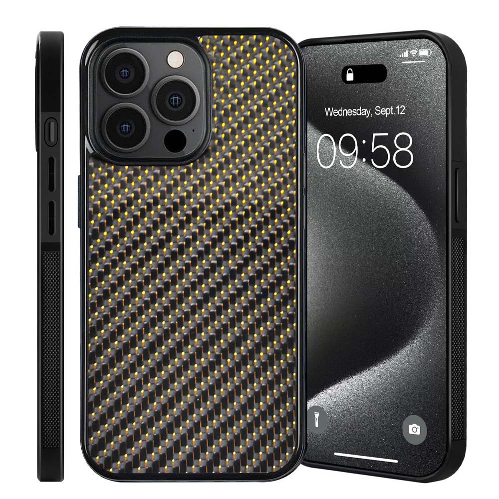 100% Настоящее Кованое Углеродное Волокно+ТПУ Чехол для Телефона для Iphone 16/15pro Max/15pro//15/14pro/14/14 Pro Max Углеродный чехол