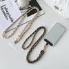 Universal Cell Phone Lanyard Women Long Crossbody Chain Strap Phone Case Lanyard Pearl Decor Mobile Phone Outdoor Anti Loss Rope