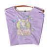 Шариковая цепочка Официальный продукт для сотрудничества Размер M КРОЛИК Кролик Хозяйственная сумка Эко-сумка и D[di] D.M (Д.М КРОЛИК/СИРЕНЕВЫЙ, М)