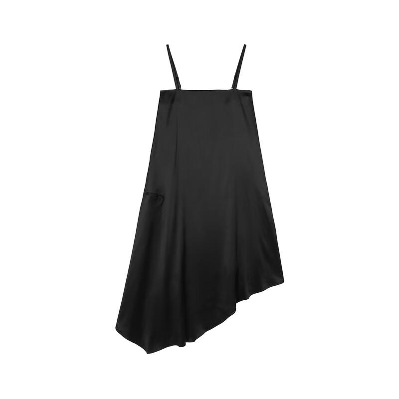 JNBY 2024 Summer Collarless Strappy A-line Dress