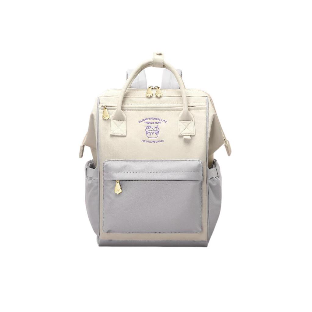POLO Travel Backpack, COmmuter Bag, 15-Inch Laptop Bag, Bookbag, Purple