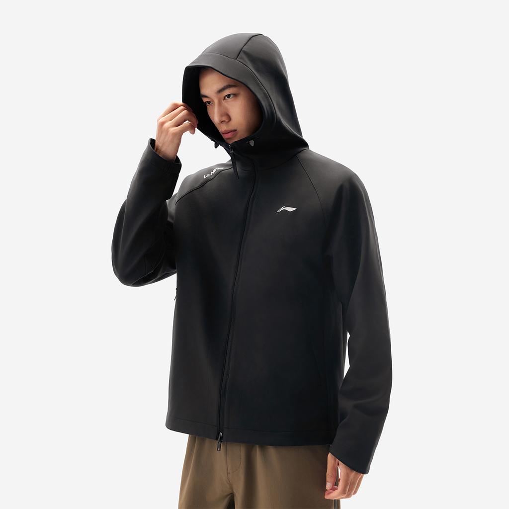 Li Ning Коллекция для спортивного коммьютинга Тренч Мужской Черный AFDVE93-5