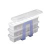 Asvel Slim Ice Tray, 3 Tiers, Stackable, White, Made In Japan
