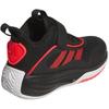adidas OwnTheGame Высокие Детские Баскетбольные Кроссовки Черно-Красные Детские Кроссовки JQ7939