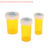 5Pcs Plastic Medicine Pill Bottles With Child Resistant Caps Medicine Containers Travel Pill Vials - 6/8/13/16/20/30/40/60 Dram