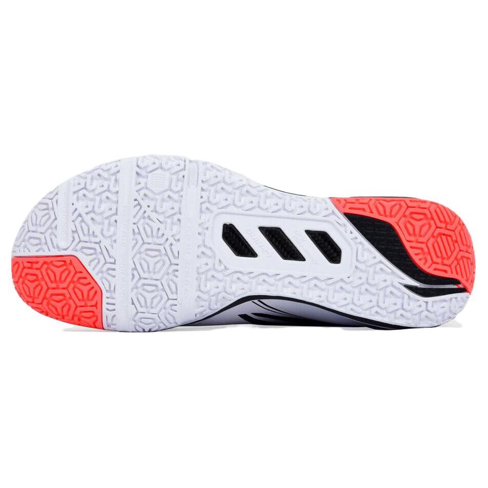 Li Ning Saga Pro 2 Pro Удобные кроссовки для бадминтона средней высоты Унисекс Черные AYAT003-1