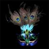 Party Supplies Carnival Mask Makeup Venice Masquerade Masks Queen Peacock Feather Mask  Women