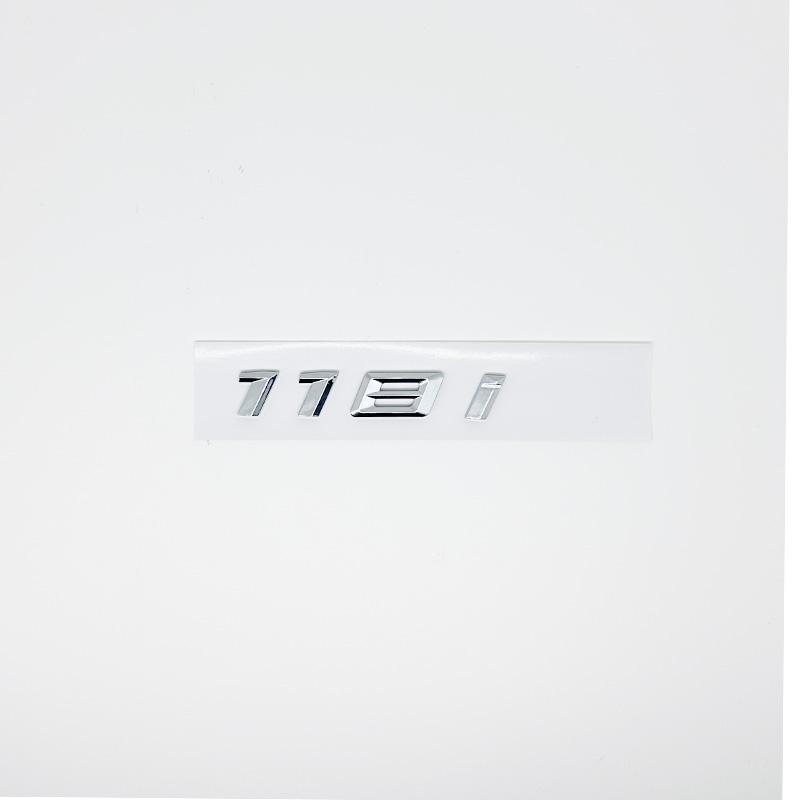 ABS Car Rear Trunk Letters Logo Badge Emblem Sticker For BMW 1 Series 116i 118i 120i 125i 130i 135i 140i E81 E82 E87 E88 F20 F21 up2