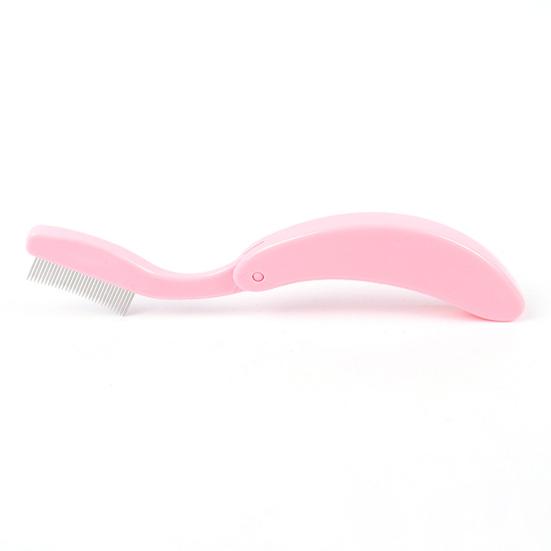 Щеточка для ресниц, безопасные косметические принадлежности, удобная ручка, простая антикоррозийная нержавеющая сталь, брови для женщин