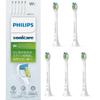 Philips Replacement Brush Sonicare White Plus Compact Mini Genuine WC White (5 Pieces) HX6075/67