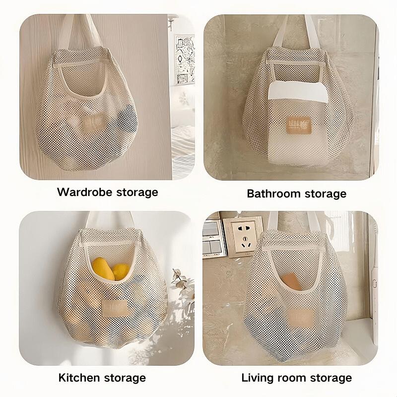 1/2 шт. Подвесной органайзер для хранения носков, Подвесной органайзер для нижнего белья для шкафа, Настенный органайзер для общежития, Сумка без пробивки