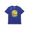 Golden State Warriors Dri-Fit NBA Short Sleeve T-Shirt Featuring Klay Thompson Men Tops Blue 870775-498