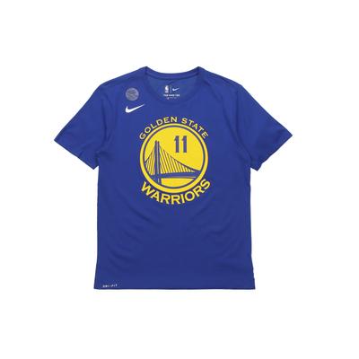 Футболка Golden State Warriors Dri-Fit NBA с коротким рукавом и мужскими топами Klay Thompson синего цвета 870775-498