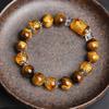 The God Of Wealth Tiger Eyes Stone Beads Bangles &Bracelets Jewelry Lucky Energy Couple Bracelet For Women Or Men