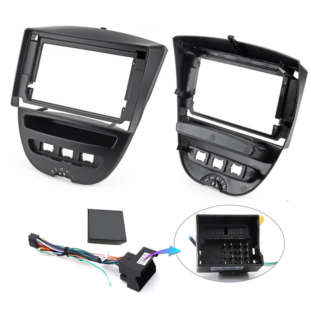 Автомобильная магнитола Android Car-Play для Peugeot 107 Toyota Aygo Citroen C1 2005-2014 Мультимедийный плеер Головное устройство Стерео Навигация GPS BT WIFI, 8 ЯДЕР ,2+32ГБ