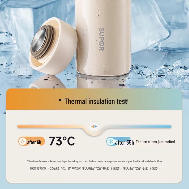 Термобутылка SUPOR KCV45DB10 из нержавеющей стали