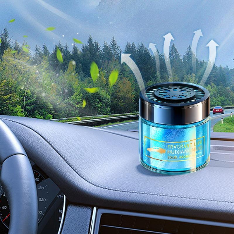 Car Quicksand Aromatherapy Ornaments Car Interior Long Lasting Light Fragrance Solid Fragrance Cream Formaldehyde Odor Removal