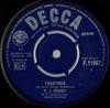 7inch Record P.J. PROBY - Together F11967 Decca 1964 UK Rock Used