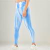 Бесшовные спортивные леггинсы с принтом тай-дай, женская одежда для тренировок в тренажерном зале, йоге, леггинсы с высокой талией и принтом