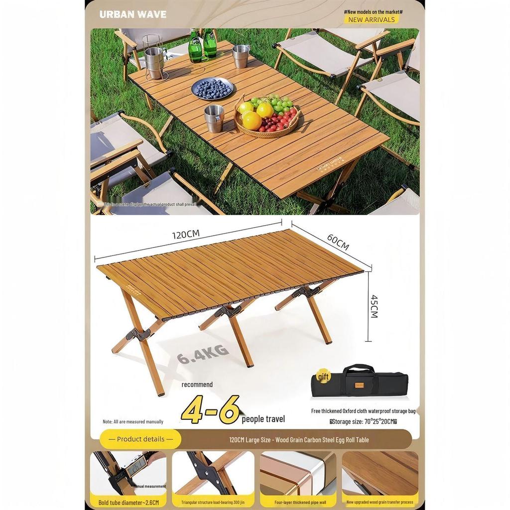 "Портативный сверхлегкий складной походный стул Kermit для улицы, пляжа и пикника"