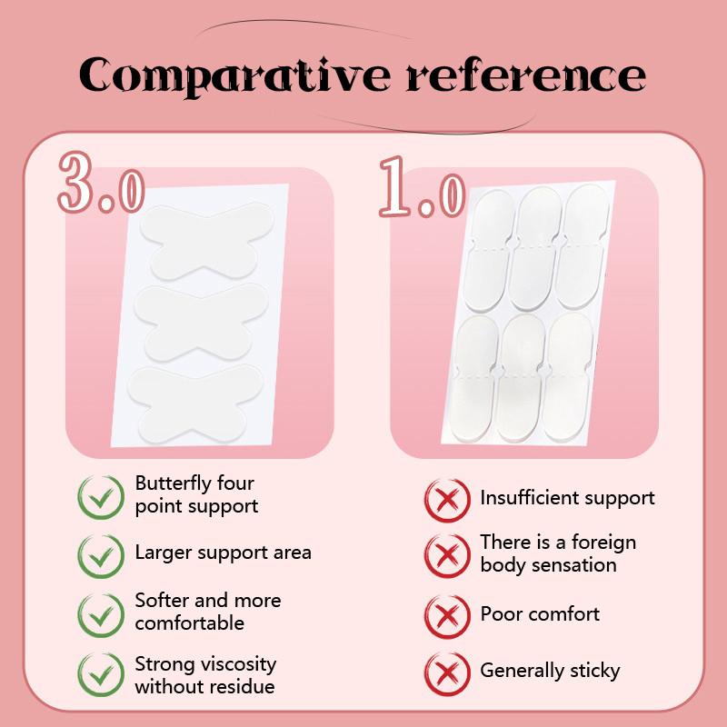 Наклейки на эльфийские уши в форме бабочки Корректор Исправляющий пластырь Силиконовые наклейки Лента Косметика Уши Праймер