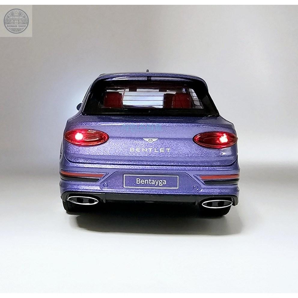 Модель Bentley Bentayga SUV литая 1:Масштаб 1:24, Фиолетовый