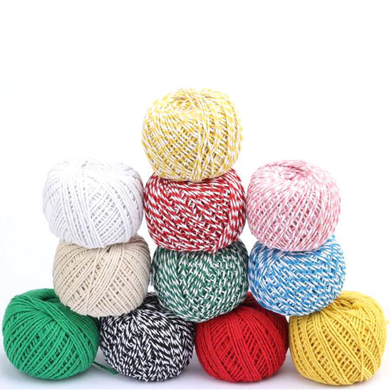 75 метров хлопчатобумажного шпагата для приготовления мяса, связывания, барбекю, веревки для обвязки колбас