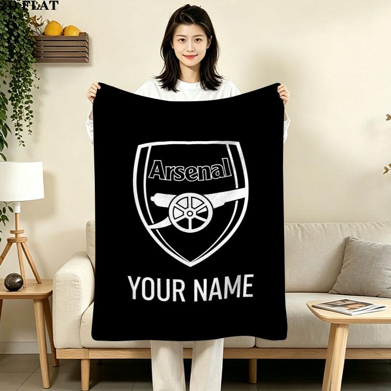 Custom Arsenal F.C Blanket, High quality Comfortable for All Seasons, Home Decor, Warmth and Comfort