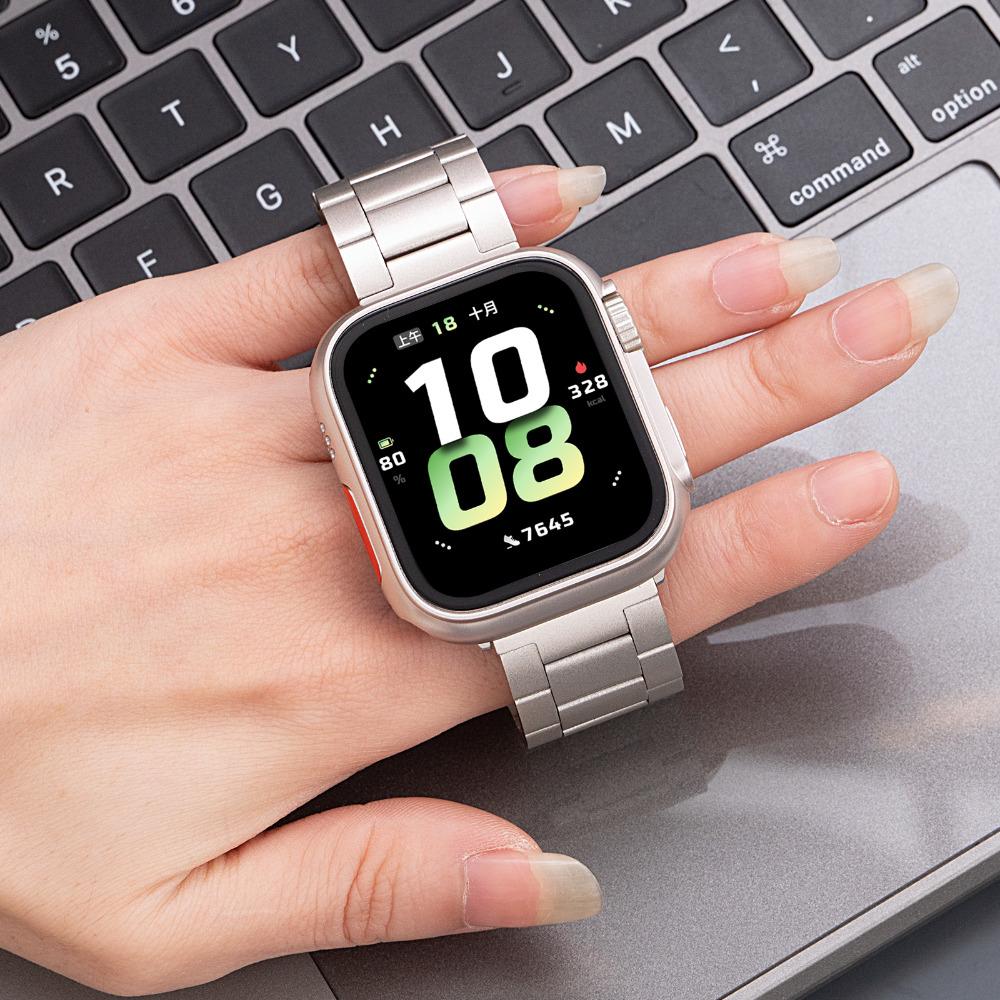 Ремешок из нержавеющей стали для Apple Watch Series 10 46 мм 42 мм Ultra 49 мм 45 мм 44 мм 41 мм Магнитный ремешок для Iwatch 9 7 8 5 6 SE