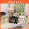 Pu Chiikawa Cartoon Doubles Shoulder Bags Girls Clear Backpack Colors Multi