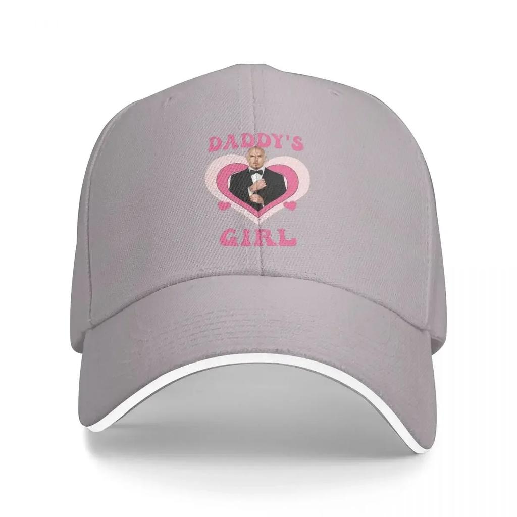 Daddys Girl Pitbull Mr Worldwide Baseball Caps Unisex Outdoor Sun Hat Hat Breathable Snapback Caps Racing Cap Washable Hats