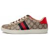 Gucci Womens GG 'Beige' (women's sizes) Beige / Ebony Skate Shoes 499410 96G50 9768