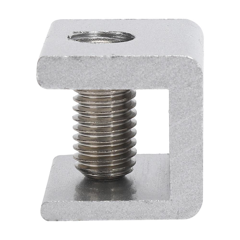 Aluminum Window Safety Lock Silver Sliding Window Stopper Adjustable Sliding Window Lock Home