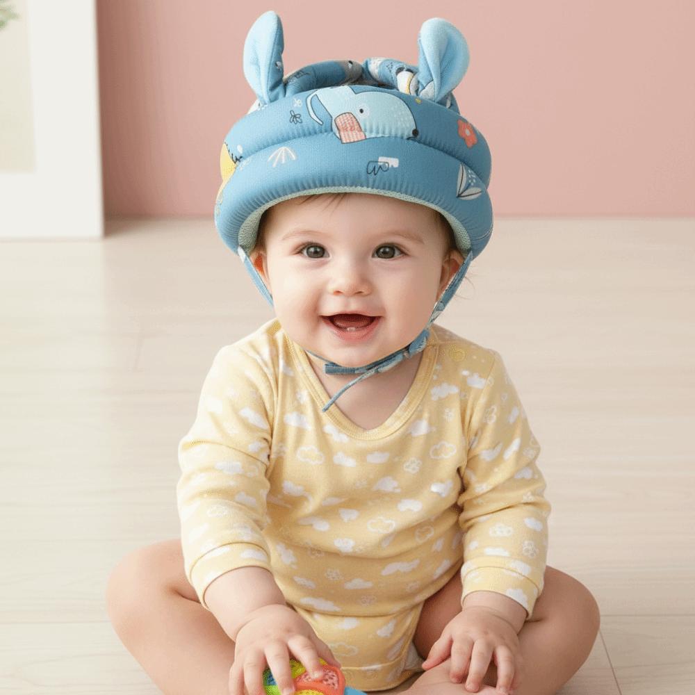 Breathable Infant Head Protection Cap Soft Baby Safety Crash Cap Gift Anti-shock Helmet Crawling