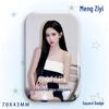 Meng Ziyi Laser Badge - Star Idol Support Brooch Pendant