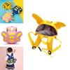 Bee Cartoon Adorable Toddler Backpack For Boys And Girls With Breathable And Waterproof Nylon Material