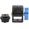 Портативный сплав Холодный башмак Шаровая головка Кронштейн для монитора Многофункциональный адаптер Оборудование Черный