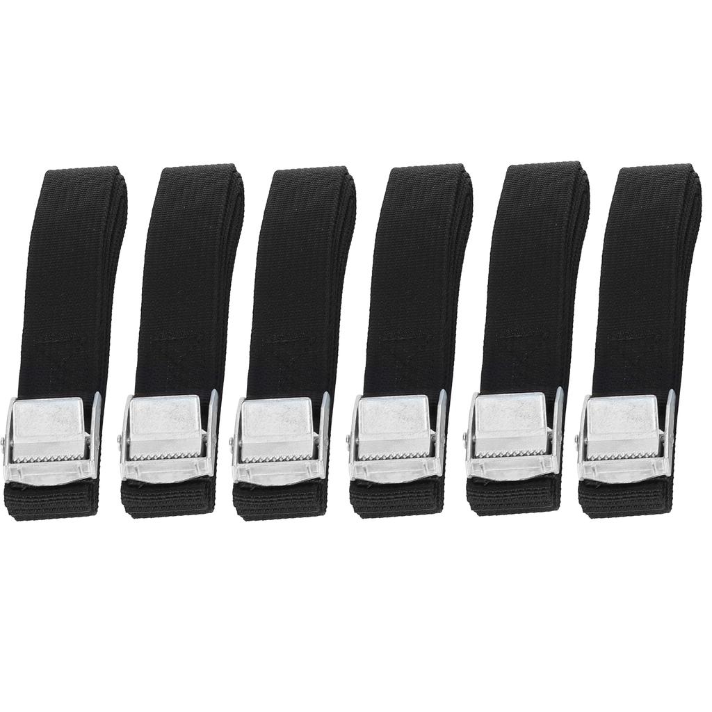 6 шт. прочные крепежные ремни с регулируемой пряжкой для багажа мотоциклов, грузовиков