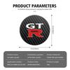 2pcs Car Water Cup Coaster Carbon Fiber Cup Holder Anti-slip Pad For Nissan GTR GT-R NISMO R35 Teana Skyline Kawasaki