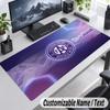 Custom Name Text Mouse Pad Austria Wien FC Personalized Desk Pad For Work And Gaming