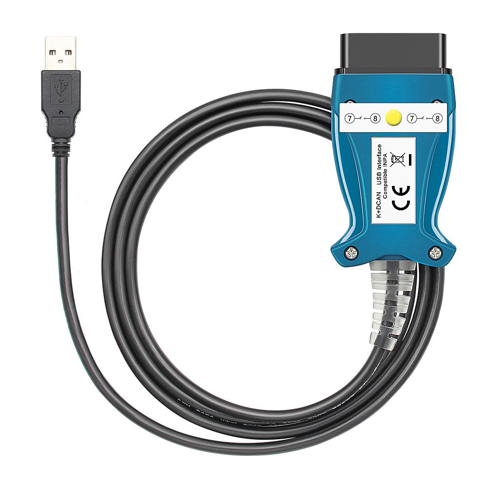 INPA K + DCAN для BMW OBD2-USB интерфейсный переключатель FTDI FT232RL полночиповый OBDII диагностический инструмент INPA K CAN