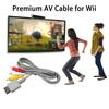 Audio Video AV Cable Cord Red White Yellow Connectors HD-compatible Television Support AV Cable for Wii/for Wii-U