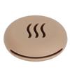 Silicone Powder Puff Holder Breathable Dust Prevention Portable Makeup Sponge Storage Case Brown